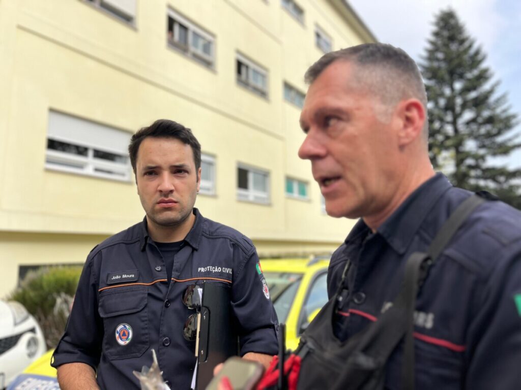  Sirenes e fumo: simulacro testa segurança do hospital psiquiátrico em Viseu