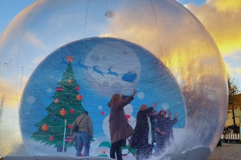 globo de neve aguiar natal