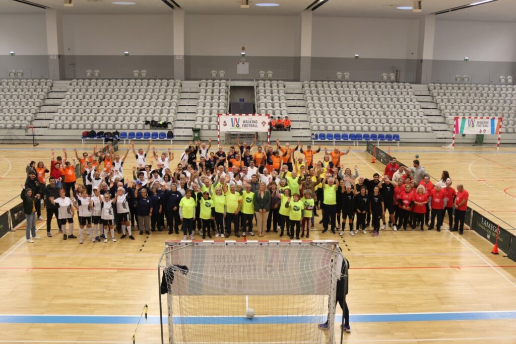  Lamego celebra atividade física com encontro de Walking Football