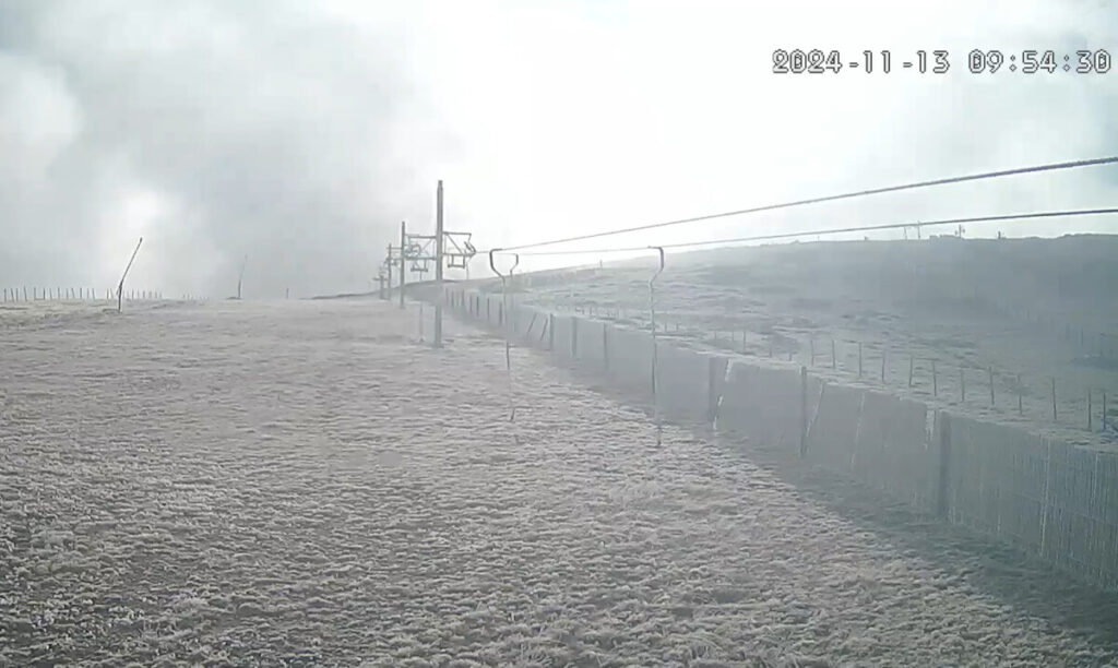  Serra da Estrela com aviso amarelo por causa da neve. Viseu com previsão de chuva