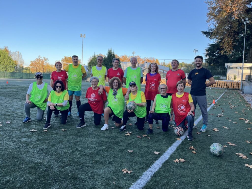 walking football viseu 2024 fontelo atividade sénior Quando o futebol é jogado no passo certo, a idade passa a ser apenas um número