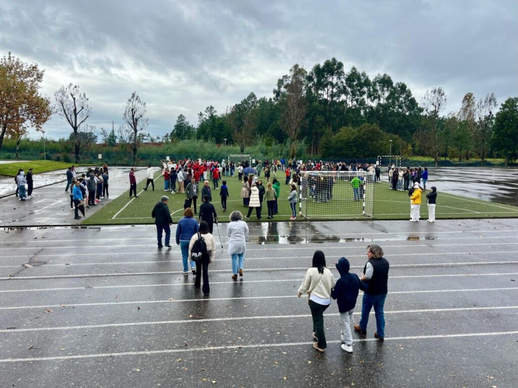  Simulacro: A terra tremeu e os alunos da Escola de Mundão, em Viseu, mostraram estar preparados