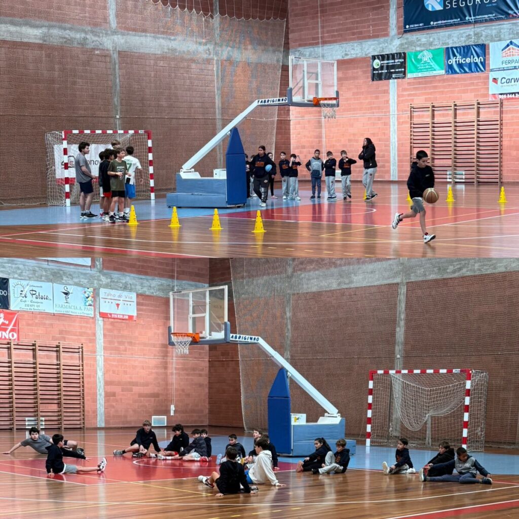  Seleções distritais de Basquetebol de Viseu com treinos de Natal