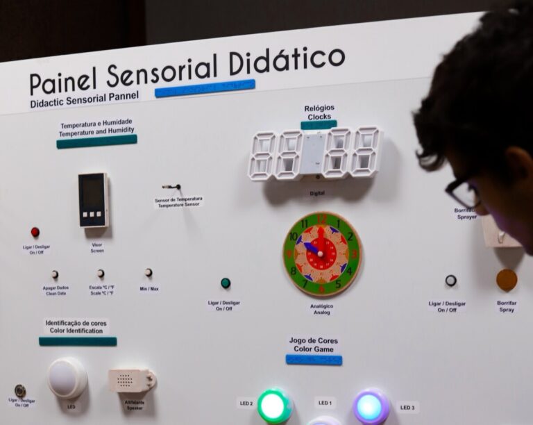 painel sensorial didático epms ipv