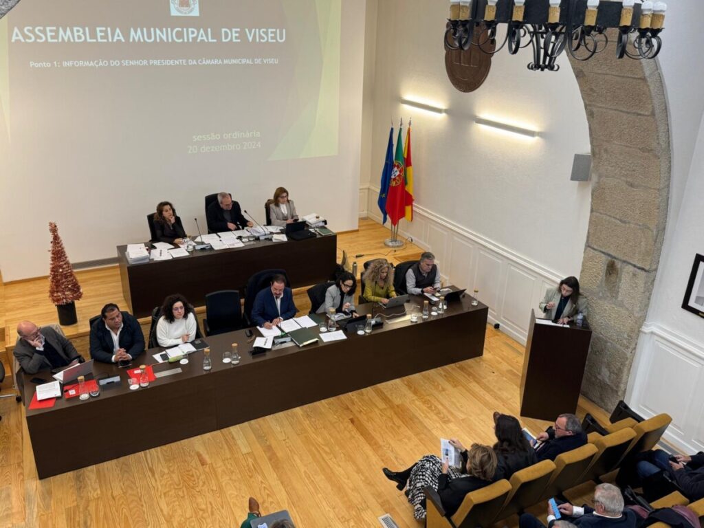  "Confronto geracional" na última sessão de 2024 da Assembleia Municipal de Viseu