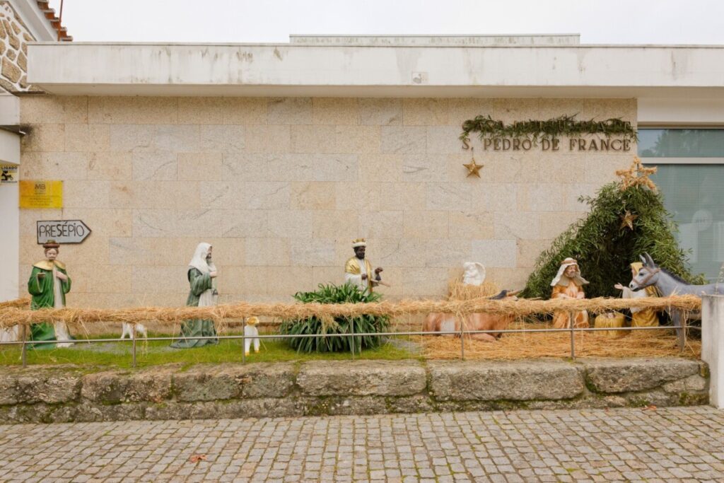 São Pedro de France Presépios iluminam Natal nas freguesias de Viseu