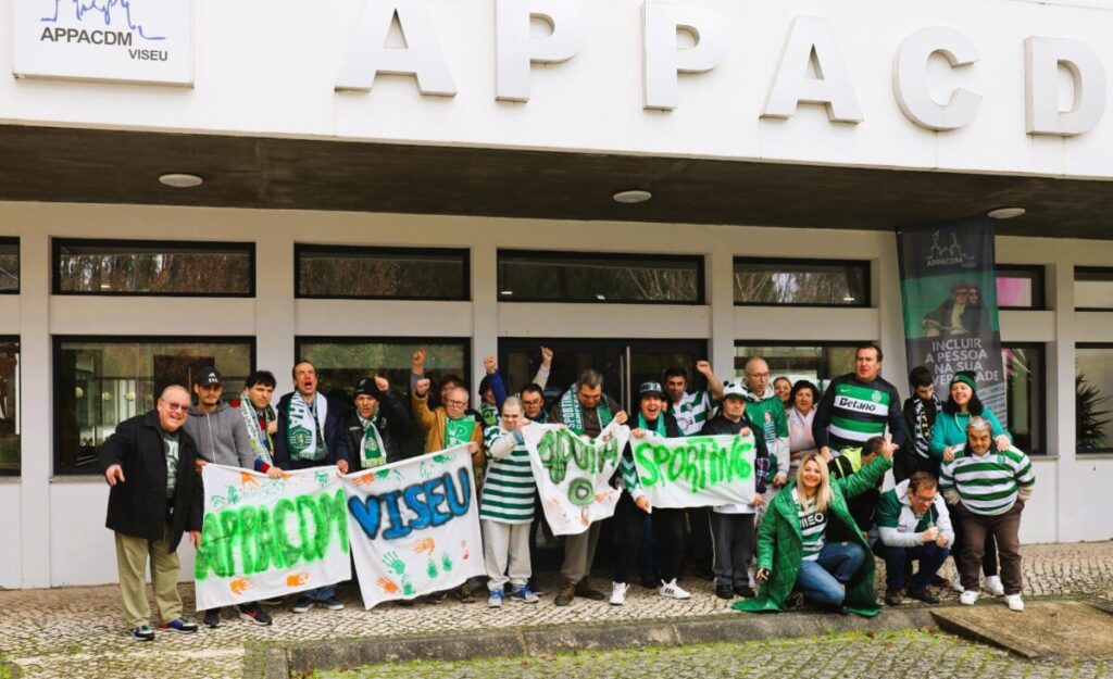  APPACDM de Viseu leva adeptos sportinguistas ao Estádio José Alvalade