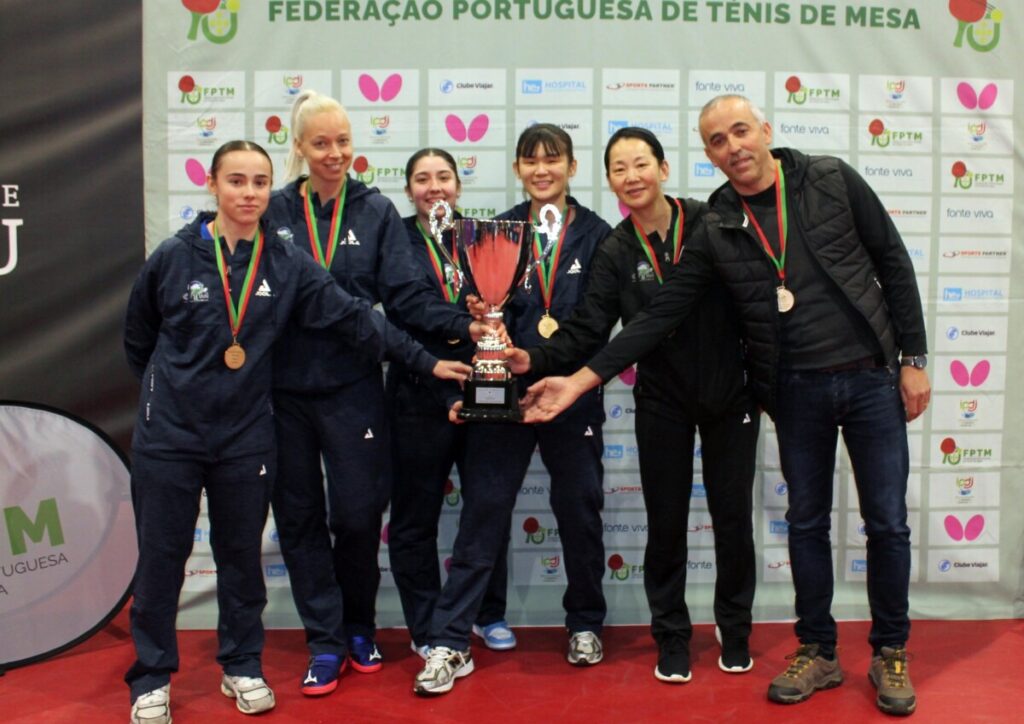  CTM Mirandela bate Sporting em Viseu e soma 28.ª Taça de Portugal feminina de ténis de mesa