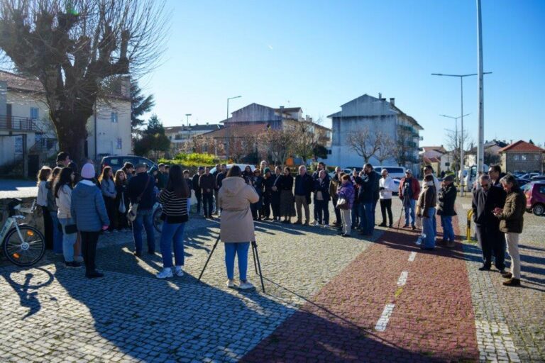 inauguração ciclovia sátão