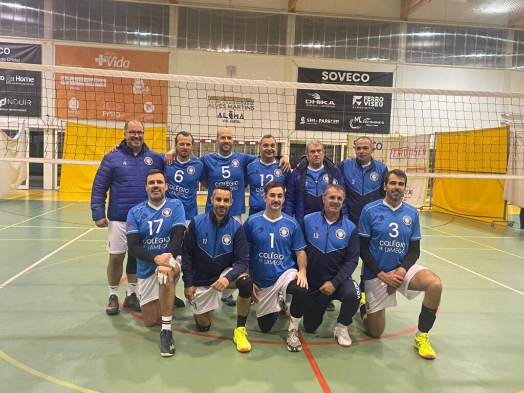  Veteranos de Voleibol Colégio de Lamego vence Torneio Masters Voleibol Viseu