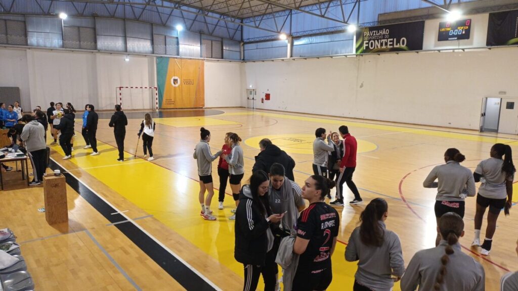  Excesso de humidade no Pavilhão do Fontelo, em Viseu adia jogo da Taça entre Lusitano e Benfica