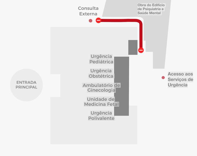  Obras condicionam acesso às urgências e consulta externa no Hospital de Viseu