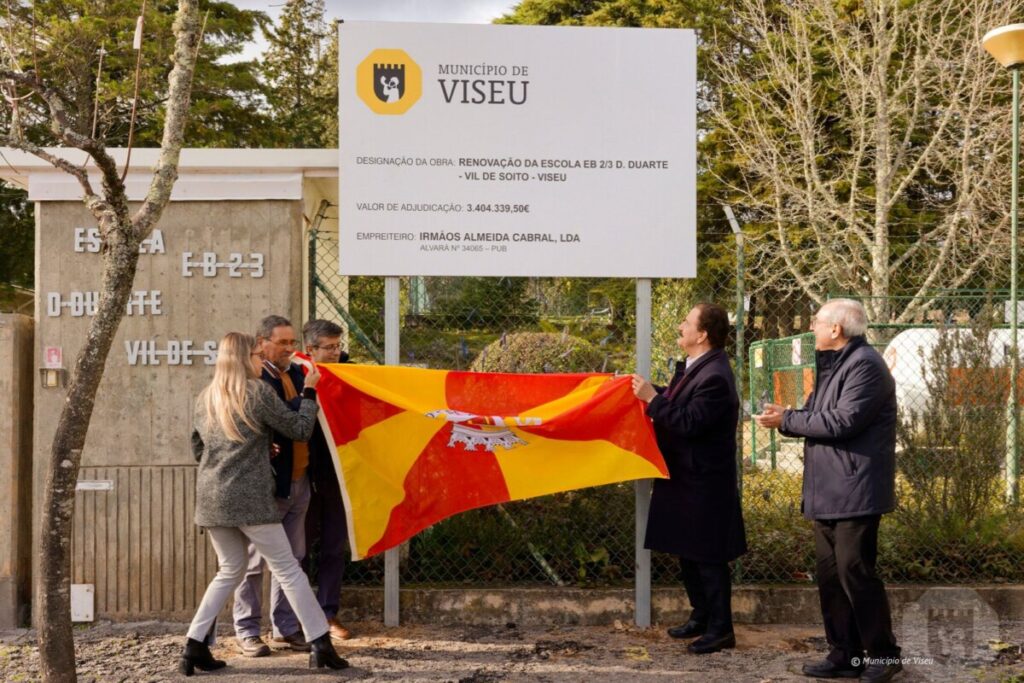  Escola de Vil de Souto (Viseu) vai ser renovada com investimento de 3,4 milhões de euros