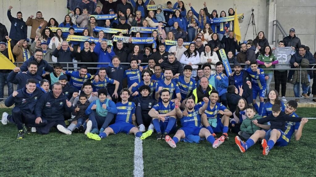  Oliveira do Douro e Parada garantem fase de campeão da 1ª Distrital de Viseu