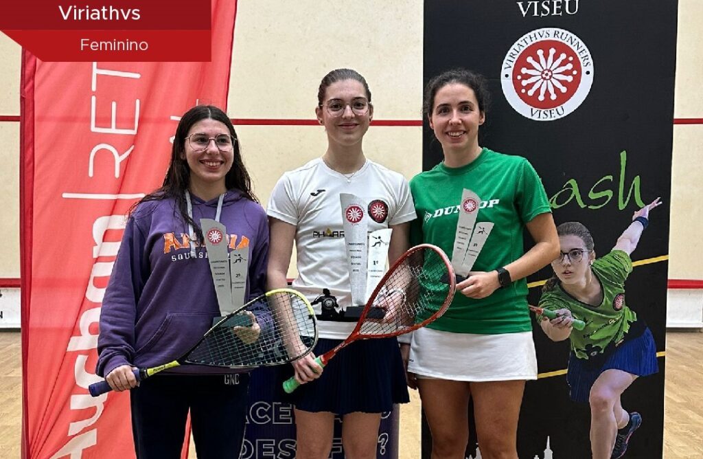  Atleta de Santa Comba Dão sagra-se campeã regional do centro em Squash