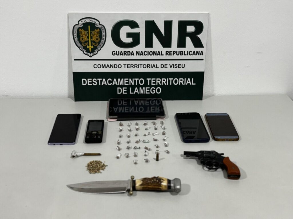  GNR desmantela rede de tráfico de droga em Armamar