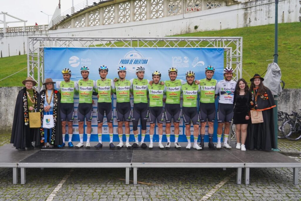  Equipa de ciclismo de Mortágua garante primeiro pódio da época