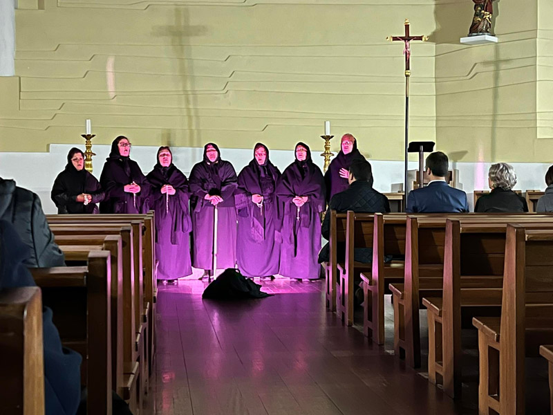  Amentar das Almas e Via Sacra ao vivo na Páscoa de Mangualde - Jornal do Centro