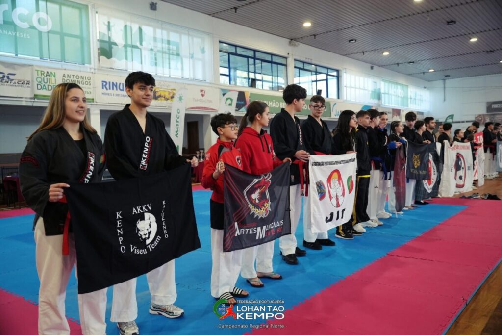  Artes marciais: Associação de Kenpo de Viseu conquista 18 medalhas em campeonato regional